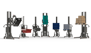 Industrial Handling Solutions for Boxes and Crates - NAVRON Material Handling Equipment